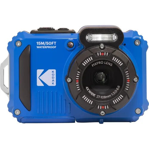 CÂMERA KODAK PIXPRO WPZ2 WATERPROOF AZUL – CECADI