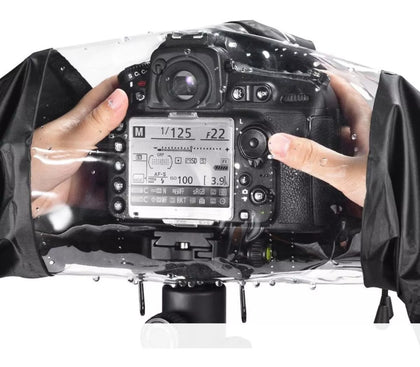 Capa De Câmera Câmeras Capa De Chuva De Câmera Padrão Preta