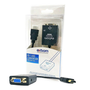 Adaptador De Hdmi Para Vga Cc-hv100 Exbom