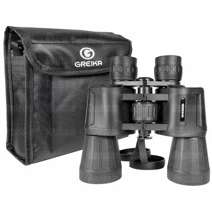BINÓCULO GREIKA 10X50 COM BOLSA