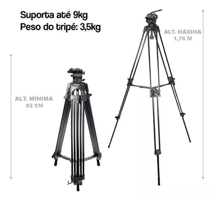 TRIPÉ PROFISSIONAL WT-715