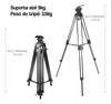 TRIPÉ PROFISSIONAL WT-715