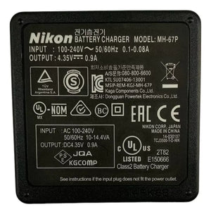 Carregador Original Nikon MH-67p Para Bateria