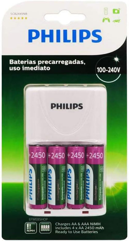 Carregador De Pilhas Philips