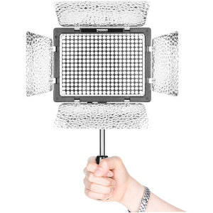 ILUMINADOR DE LED YONGNUO YN-300 C/ BATERIA E CARREGADOR