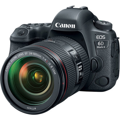 CAMERA DIGITAL CANON EOS 6D MARK II COM LENTE 24-105MM