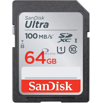 CARTÃO DE MEMÓRIA SANDISK SDHC - 64GB ULTRA 100MB/S